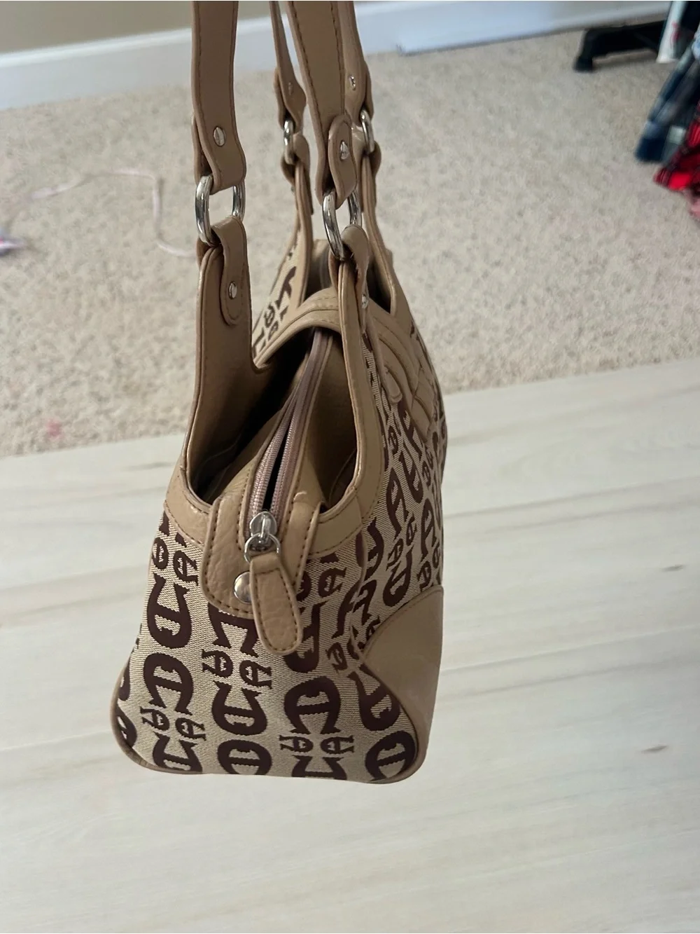 large aigner purse